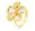 916/22K Yellow Gold Anggun Bunga Raya Ring